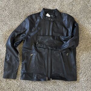 Nordstrom’s leather jacket Men’s”s medium